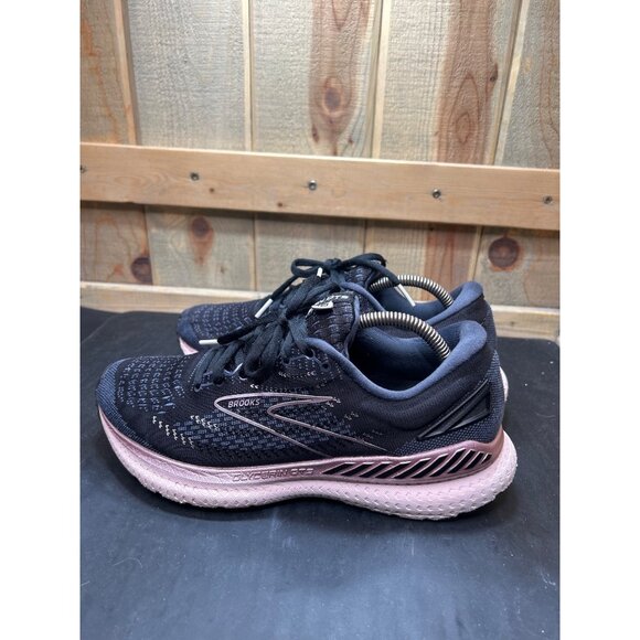 Brooks Glycerin 19 Womens Running Shoes Size 10 Black Pink Cushioned - Picture 7 of 11